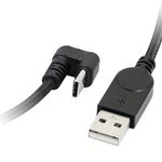 Gelrhonr Usb Type Cable SHAPE,180 Degree Angle 4.9 Feet, Black New. Price: $17.82.