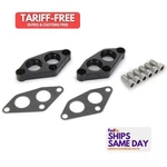 Meziere WP84S, Pack Black Aluminum Water Pump Port Adapters 12AN Female Bbm New. Price: $194.18.