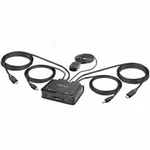 Startech 2-PORT Usb-c Cable Kvm Switch 4K 60HZ Displayport Output Compact New. Price: $139.53.