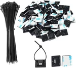 Zip Tie Mounts - Seuyeugx 100PCS Cable Self Adhesive Set For Black New. Price: $13.87.