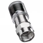 Ideal 89-045 Omniconn RG-6 Quad F Compression Connector 50/PACK New. Price: $92.82.