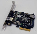 Startech 2-PORT 3.1 Card, PEXUSB311EI, Usb-a External/internal, Pcie Used. Price: $19.99.