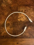 Apple MD862LL/A Thunderbolt Cable 0.5M - White Used. Price: $55.00.