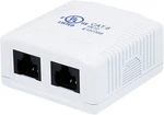CAT6 RJ45 Surface Mount Box Ul Listed, 2-PORT, Dual Idc, 110D Krone Type, New. Price: $20.99.