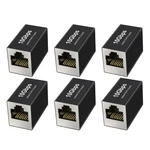 Jadaol Ul Listed RJ45 Coupler 10GBPS Shielded, Gold-plated 6PACK, Black New. Price: $20.57.