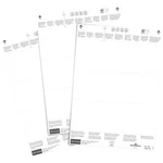102802 Heavy Duty 210X74MM 60 Pieces Refill Sheets For Logic Bags Nuovo. Price: $52.82.
