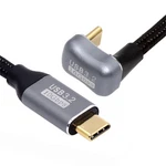 Nfhk Opposite Shape Back Angled Usb-c 3.1 Type Male To 100CM New. Price: $14.76.