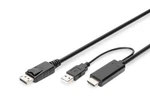 Digitus Hdmi To Dp Adapter Cable 2 4K 30HZ External Power Source Usb - New. Price: $57.26.