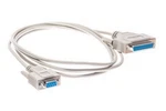Monoprice 100483 DB25F To DB9F Null Modem Cable 6FT RS232 Serial F/f New. Price: $15.98.