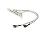 Startech Usbplate 2 Port Female Slot Adapter Motherboard Header New. Price: $15.58.