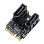 M.2 A+e Key To Port Sata 3.0 6G Extension Card, 2X Cables, Multiplier New. Price: $29.31.