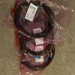 Lot Of 3 New Hp 10GBE Sfp+ 5M Black Round Dac Cable. Price: $120.00.