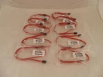 Supermicro (lot Of 10) Occ New Serial Sata 24" Cable CBL-0044L 14-10010-003 5-4. Price: $12.40.