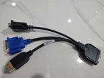 Supermicro CBL-0218L 27-14 Rev Cable Kvm/suvi 36 Pin To DB9 15 D-sub And Usb New. Price: $55.00.