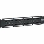 Tripp Lite CAT6 Patch Panel 48-PORT 4PPOE RJ45 2URM New. Price: $150.13.