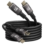 Kmmxxcpm Usb Cable 2-PACK Compatible With Thunderbolt 6.6FT+6.6FT New. Price: $44.29.