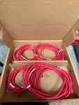 Panduit 24 Awg Cat 6 Copper 8FT Patch Cord Red UTPSP8RDY - Pcs Used. Price: $120.00.