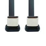 Chenyang Usb Short Flat Cable 2.0 Type Dual 90 Degree 70MM, Black New. Price: $15.50.