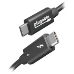 Plugable Thunderbolt 3.3FT 1M 40GBPS 8K 240W USB4 Type Cable New. Price: $43.47.