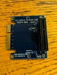 Adex PEXP4-RX2 Pci Express X4 4X Riser Adapter Extension Card REV23 Used. Price: $7.00.