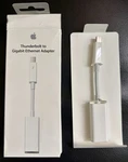 Apple Official MD463ZM/A Thunderbolt Gigabit Ethernet Adapter New Old Stock Open. Price: $23.00.