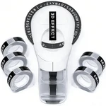 Compatible Dymo Embossing Label Maker With 5 Tapes Organizer Xpress New. Price: $15.39.