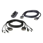 Aten 1.8M Usb Dvi-d Dual Link Display Secure Kvm Cable Kit New. Price: $66.28.