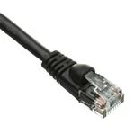 Snagless 25 Foot CAT5E Black Network Ethernet Patch Cable New. Price: $15.41.