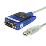 Gearmo Usb Serial RS-232 Adapter With Led Indicators, Ftdi 5FT, Black New. Price: $37.92.