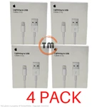 Pack Apple 1M (3.3') Usb Type-a To Lightning Charging Cable A1480 (MXLY2AM/A) Open. Price: $26.62.