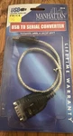 New Manhattan Usb To Serial Converter Cable 205146. Price: $19.99.