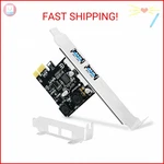 Febsmart 2-PORTS Superspeed 5GBPS Usb 3.0 Pci Express Expansion Card For Windows New. Price: $19.16.