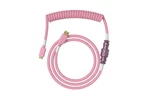 Glorious Coiled Keyboard Cable Usb Artisan Braided Mechanical Pixel Pink Open. Price: $25.99.