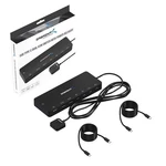 Sabrent Kvm Switch Usb-c 1 Pc To 2-DISPLAYS 60 Watt Power Kcpd New. Price: $30.95.