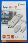 J5CREATE Screencast 4K Wireless Display Adapter - White JVAW76 New Open. Price: $54.99.