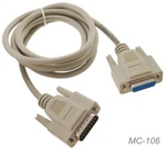 6FT DB15 Female 15-CONDUCTORS Extension Cable, Cablesonline MC-106 New. Price: $12.99.
