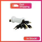 Cable Pass Through Wall Port, Extended Length Fits Sizes Up To 3-PRONG New. Price: $23.80.