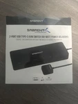 Sabrent Type-c Dual Kvm Switch With Power Delivery Usb-ckdh New. Price: $48.00.