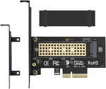 M.2 Nvme To Pcie 3.0 X4 Adapter With Aluminum Heatsink Solution YT-803 New. Price: $14.52.