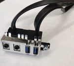 Hp Prodesk 400 G2.5 810636-001 Usb 3.0 Front Audio Panel Cable & Screw Gebraucht. Price: $20.73.