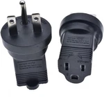 Toptekits 5-15R Travel Adapter Converter, NEMA6-15P Male New. Price: $13.04.