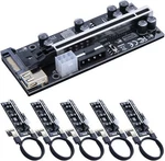 V009S Pro Pcie Riser, Gpu Card For Crypto Mining 16X 1X -6 Pack New. Price: $29.99.