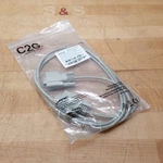 C2G 03044 Modem Cable, DB9 F/f, Beige - New. Price: $7.99.