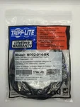 Tripp-lite Black Molded Patch Data Cable 14FT Model: N002-014-BK New. Price: $11.00.