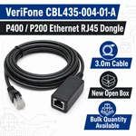 New Verifone CBL435-004-01-A P400 P200 Ethernet RJ45 Dongle 3M Cable. Price: $19.99.