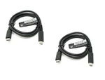 Lot Of 2 Genuine Hp 930475-001 Usb-c GEN1 1.0M Cable Open. Price: $28.00.