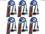Febsmart Pci-e Riser For Bitcoin-litecoin Eth-coin Mining 6 Pin Powered Pcie... New. Price: $17.72.