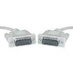 6FT Apple/mac Monitor Cable, DB15 Male, Conductor Foot WC-10D2-01106 New. Price: $6.99.