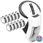 Vixic Embossing Label Maker Machine With Tapes, Vintage Retro Manual Punch Old. Price: $42.79.