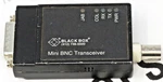 Black Box LE2006A Mini Bnc Thinnet Ethernet Transceiver Aui To Used. Price: $43.17.